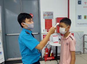 Official information related to the F1 case of Big C Tan Hiep supermarket