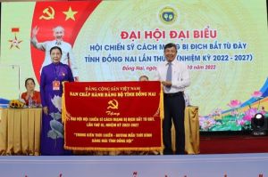 Bà Trần Thị Hòa giữ chức Chủ tịch Hội Chiến sĩ cách mạng bị địch bắt tù đày tỉnh nhiệm kỳ 2022 - 2027