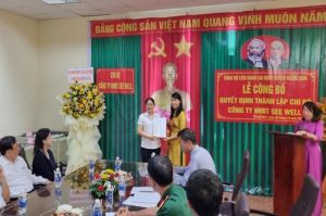 Thành lập Chi bộ tại Công ty HHĐT See Well