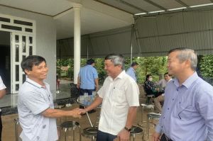 Phó Bí thư Thường trực Tỉnh ủy Hồ Thanh Sơn khảo sát nông thôn mới tại H.Định Quán