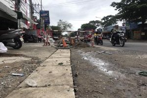 Bất cập trong cải tạo hệ thống thoát nước đường Bùi Văn Hòa
