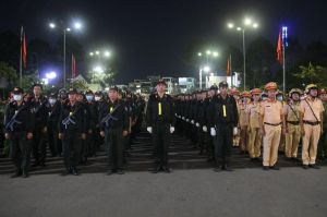 Tổ công tác 161 tuần tra, kiểm soát an ninh trật tự