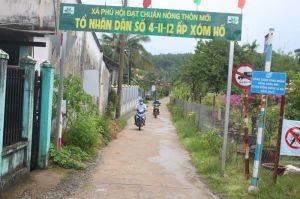 Nét đẹp của xã Phú Hội anh hùng