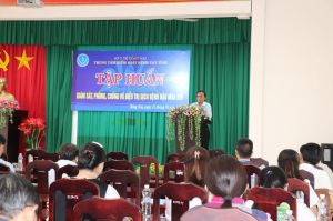 Tập huấn phòng, chống bệnh đậu mùa khỉ