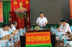 Huyện Định Quán tỷ lệ hộ dân dùng nước sạch từ cấp nước tập trung thấp