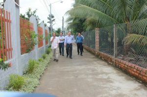 Tạo dấu ấn riêng cho khu dân cư kiểu mẫu