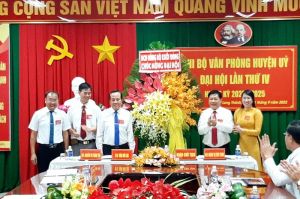 Huyện ủy Long Thành: Đẩy mạnh chỉ đạo tổ chức đại hội chi bộ trực thuộc Đảng bộ cơ sở