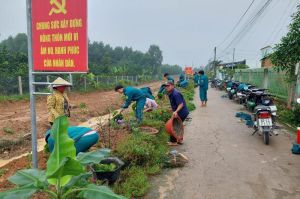 Vĩnh Cửu ra quân hưởng ứng ngày truyền thống công tác Dân vận của Đảng