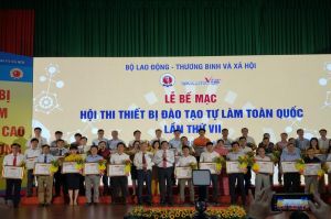 Đồng Nai có 11 thiết bị đạt giải tại Hội thi thiết bị đào tạo tự làm toàn quốc