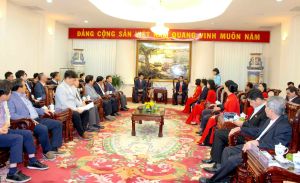 Đoàn Nghị viện tỉnh Gyeongnam (Hàn Quốc) thăm và làm việc tại Đồng Nai