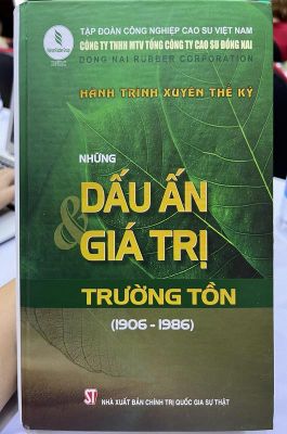 Công bố tập sách lịch sử ngành cao su Đồng Nai