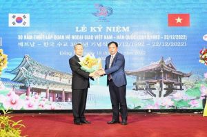 Kỷ niệm 30 năm thiết lập quan hệ ngoại giao Việt Nam – Hàn Quốc (22/12/1992 - 22/12/2022)