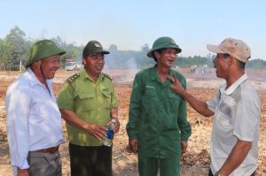 Người dân Bàu Điền tích cực giữ rừng