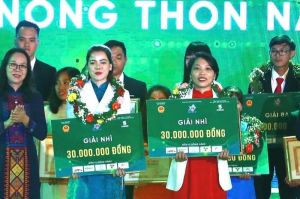 2 thanh niên đoạt giải cuộc thi khởi nghiệp thanh niên nông thôn cấp Trung ương
