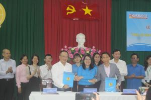 Ký kết chương trình phúc lợi cho đoàn viên, người lao động