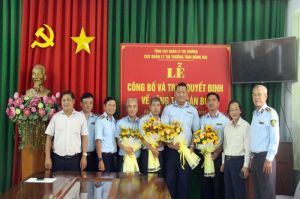 Điều động, bổ nhiệm 4 đội trưởng đội quản lý thị trường