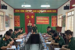 Tham mưu hoàn thành tốt nhiệm vụ và chuẩn bị cho tuyển quân năm 2023