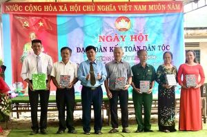 Nhiều hoạt động thiết thực trong Ngày hội đại đoàn kết toàn dân tộc ở ấp 3, xã Nam Cát Tiên
