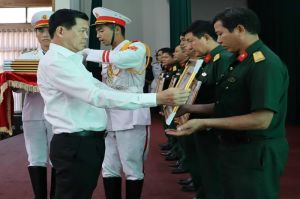 Diễn tập khu vực phòng thủ cấp huyện đạt mục đích, yêu cầu, an toàn tuyệt đối