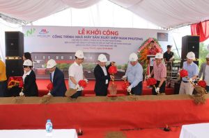 Vietnamese enterprises invest in steel factory with 1h area