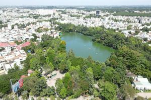 Increasing green space for Bien Hoa urban area
