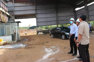 Khẩn trương khắc phục tồn tại ở khu xử lý chất thải Xuân Tâm, Xuân Mỹ