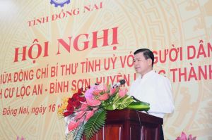 Khu TĐC trở thành nơi đáng sống, sân bay Long Thành là niềm tự hào của nhân dân Đồng Nai