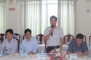 Đoàn công tác Cụm thi đua số 2 tỉnh Hoà Bình học tập và trao đổi kinh nghiệm tại H.Nhơn Trạch
