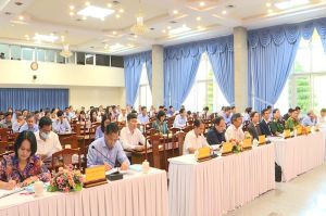 Bồi dưỡng kiến thức về “Quản trị an ninh và quản trị an ninh phi truyền thống” cho cán bộ chủ chốt