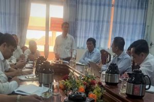 Lãnh đạo H.Nhơn Trạch làm việc với Học viện Công nghệ bưu chính Viễn thông về chuyển đổi số