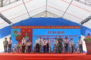 Phát động phong trào Toàn dân bảo vệ an ninh Tổ quốc