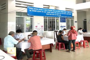 Gần 300 người dân có hoàn cảnh khó khăn được khám bệnh miễn phí