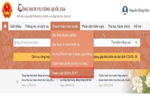 Quy trình đăng ký đóng, cấp thẻ Bảo hiểm y tế trên Cổng dịch vụ công quốc gia
