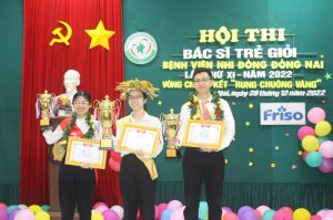 Sôi nổi Hội thi Bác sĩ trẻ, giỏi Bệnh viện Nhi đồng Đồng Nai