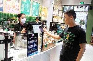 Promoting cashless payments in the locality