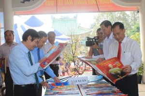 Trên 400 ấn phẩm được trưng bày tại triển lãm Hội Báo Xuân Tết Quý Mão 2023