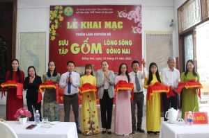 Triển lãm chuyên đề Sưu tập gốm lòng sông Đồng Nai phục vụ tết Quý Mão