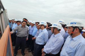 The Prime Minister inspects the progress of the Long Thanh Airport project