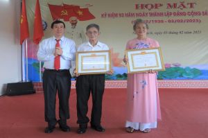 H.Nhơn Trạch họp mặt kỷ niệm 93 năm Ngày thành lập Đảng Cộng sản Việt Nam (3-2-1930 – 3-2-2023)