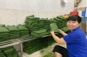 Làng giò lụa Gia Kiệm đỏ lửa về đêm