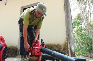 Tăng cường giữ rừng giữa mùa khô