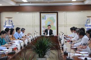 Tỉnh ủy làm việc với Đảng đoàn HĐND tỉnh