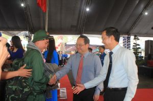 503 thanh niên Biên Hòa lên đường nhập ngũ