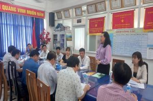 Tham quan mô hình thanh toán học phí, viện phí không dùng tiền mặt ở TP.HCM