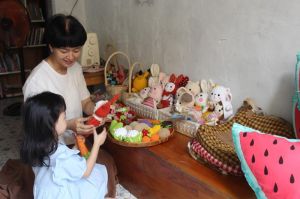 Đưa môn học thủ công đến với thiếu nhi