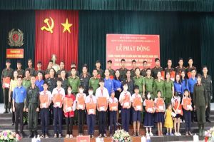 Phát động tháng thanh niên và hiến máu tình nguyện