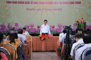 Bí thư Tỉnh ủy đối thoại với các hộ dân có đất thu hồi để phục vụ dự án đường kết nối sân bay Long Thành