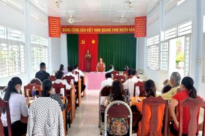 Nhiều giải pháp, chất lượng lãnh đạo của tổ chức Đảng ấp, khu phố