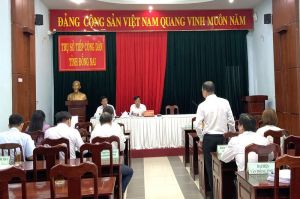 Chủ tịch UBND tỉnh Cao Tiến Dũng tiếp công dân định kỳ tháng 3-2023