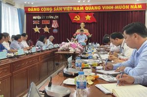 Huyện Xuân Lộc triển khai hiệu quả các nhiệm vụ đột phá